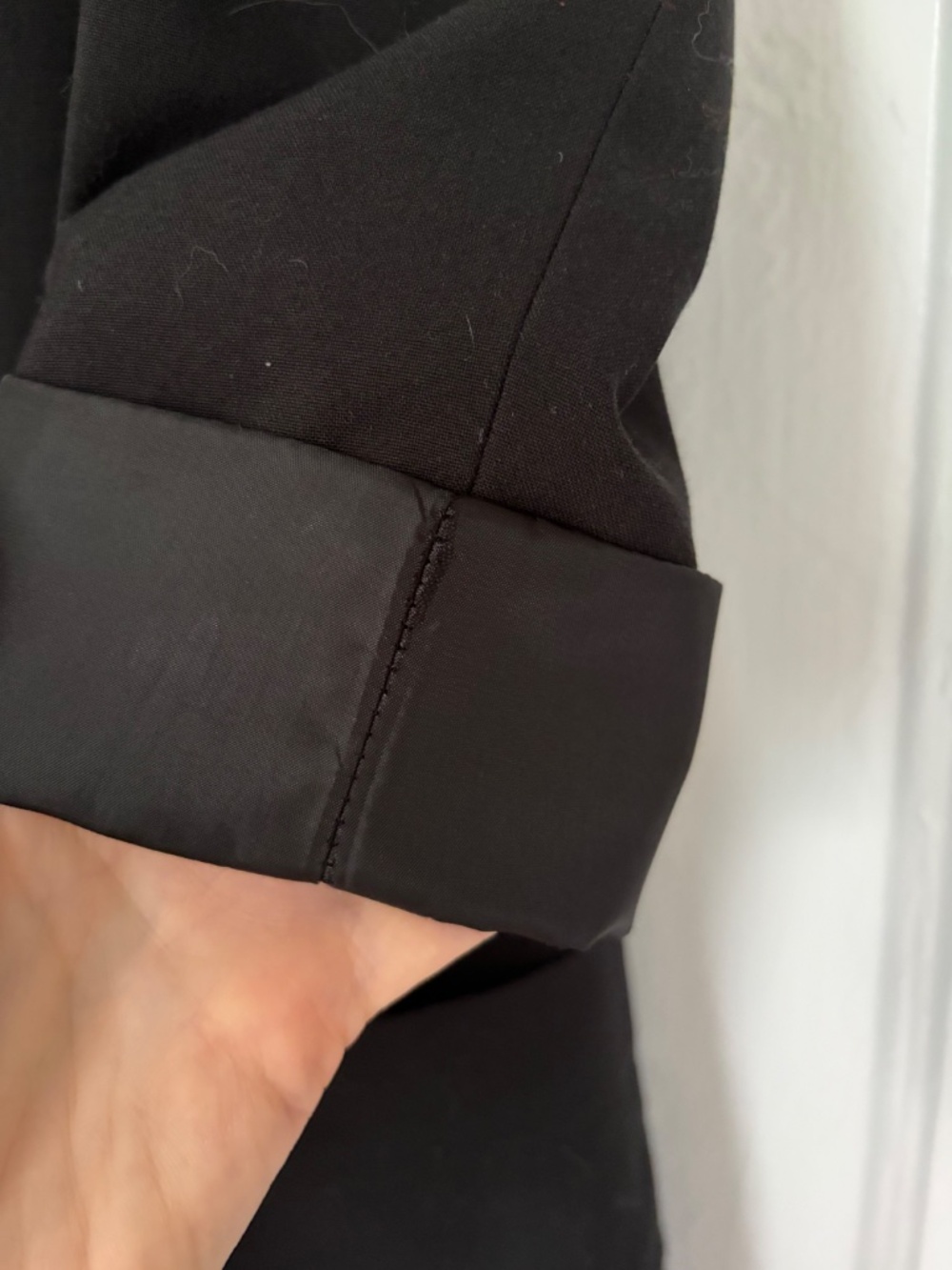 Oversized black blazer jacket - Picture 4 of 4